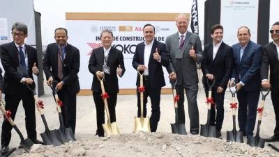 Yokohama begins construction of its first plant in Coahuila
