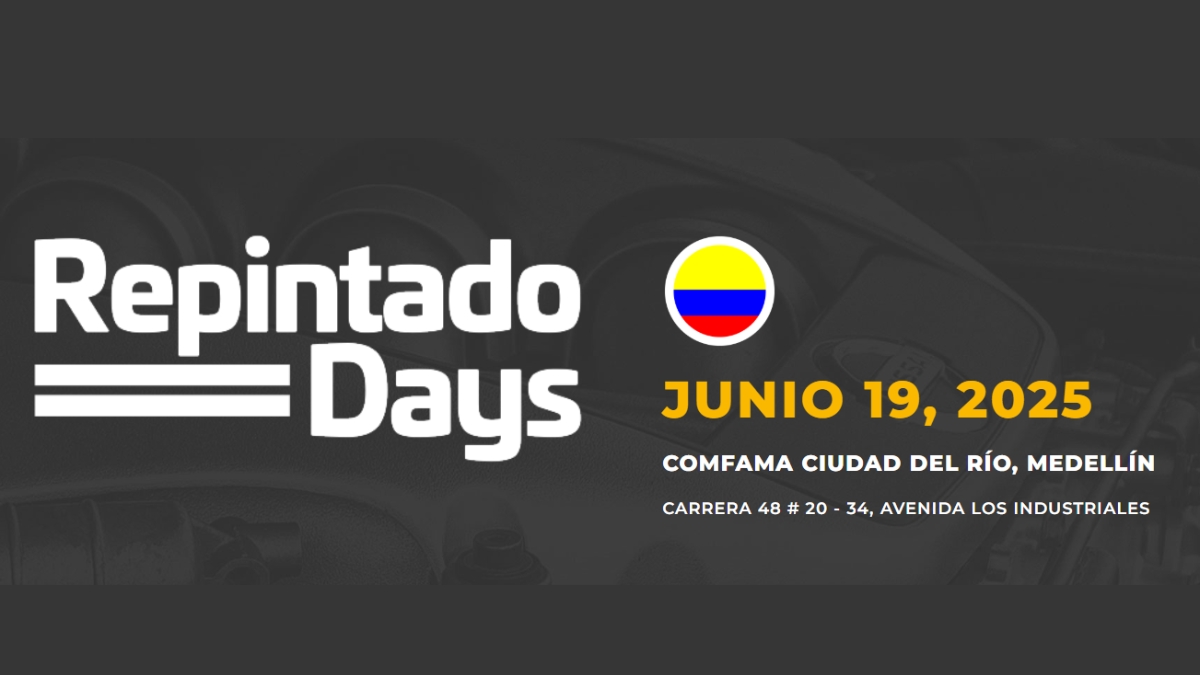 Últimos días para inscribirse en Repintado Days, el evento clave del repintado automotriz en Medellín