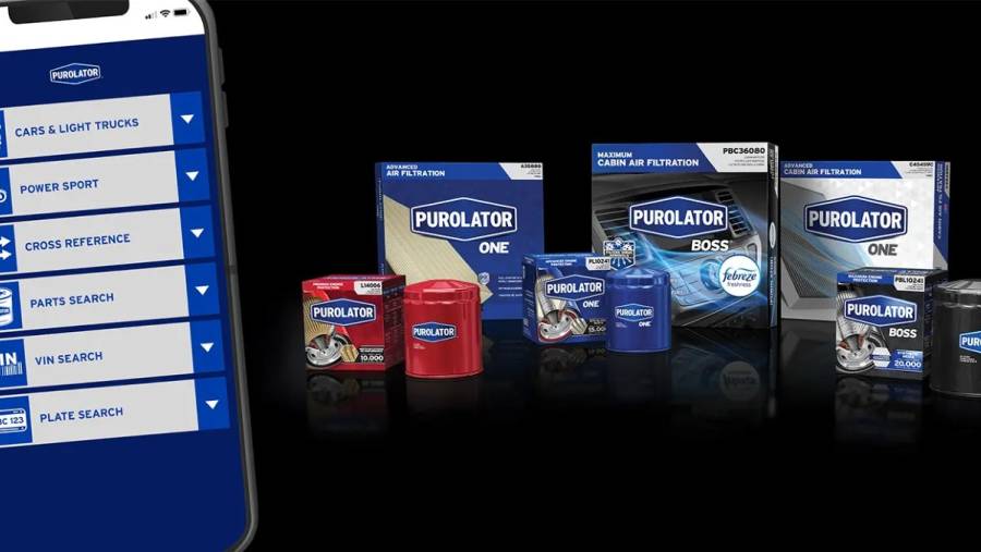  Mobile application for automotive filter exchange 